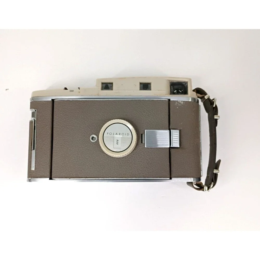 Polaroid Land Camera 800 Diffuser Light Manual Bulb 1957 Vintage NOT TESTED